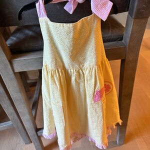 Florence Eiseman Lemonade Stand Seersucker Dress